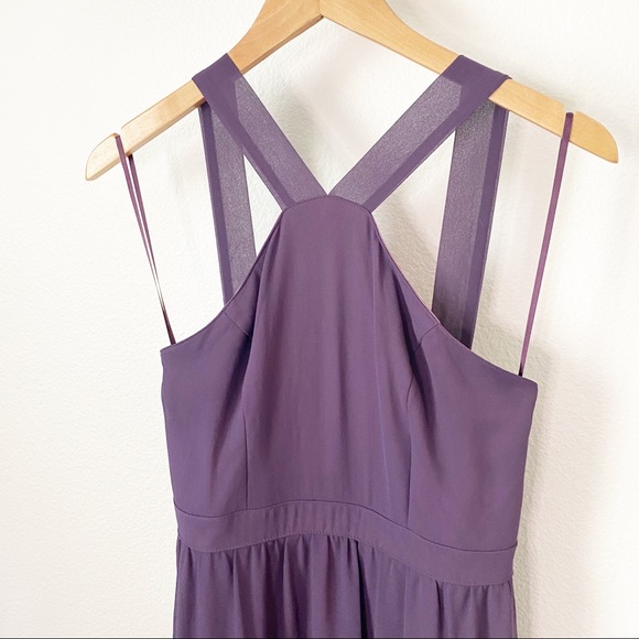 NWOT Lulu’s Air of Romance Dusty Purple Maxi Dress - Sz M - Picture 11 of 14